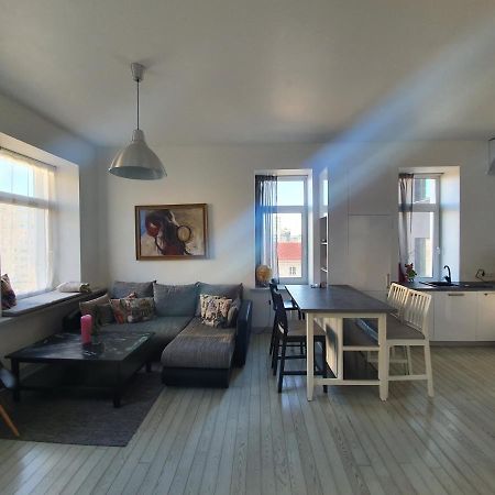 Vilnius Apartment With Stained Glass Екстер'єр фото