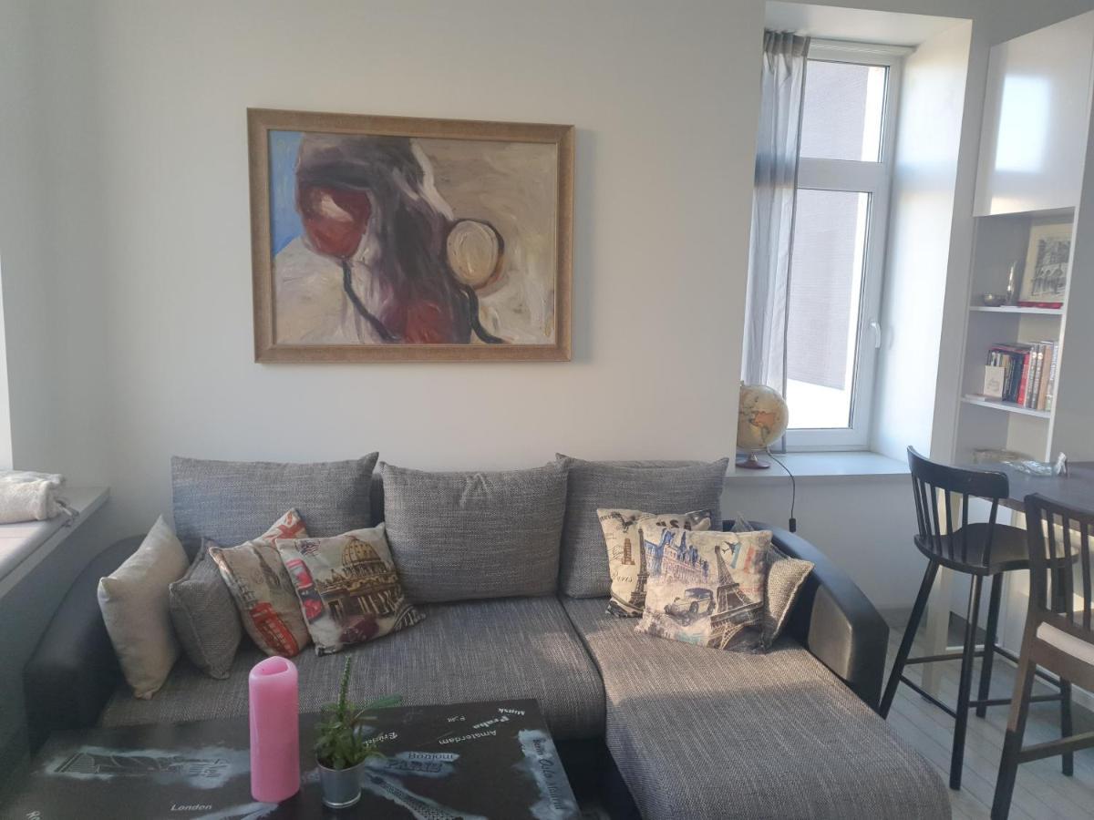 Vilnius Apartment With Stained Glass Екстер'єр фото